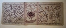 Harry Potter Marauder’s Map Desk Mat Magical Hogwarts Map Mouse Pad Giant Size picture