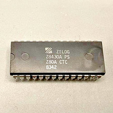Lot of 9 NOS Zilog Z8430A PS (Z80A CTC) — 4-Channel Timer/Counter IC, DIP-28 picture