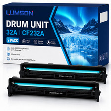 32A CF232A Drum Black 2PK Drum Unit Compatible for M118dw M227 M227sdn M206 picture