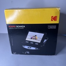 Kodak Scanza Digital Film Scanner Black Complete With Attachments And Box picture