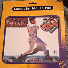 Crown Pro Cal Ripken Jr Baltimore Orioles Pictorial Non-Slip Mouse Pad 8.5