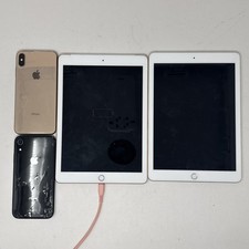 Apple iPad 6th Gen iPhone XR X Series Lot For Parts Repair  picture