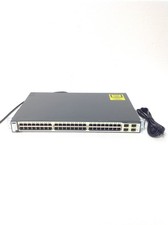 Cisco Catalyst 3750 Series WS-C3750-48TS-S Ethernet Switch w/ Rack Ears, QTY picture