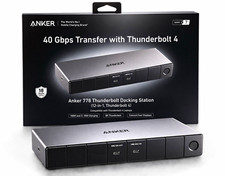 Anker 778 12-in-1 Thunderbolt 4 Docking Station 40Gbps, AC-Powered A83A9 picture