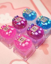 Artisan Tamagotchi Resin Keycap, Kawaii Backlit ESC Key picture