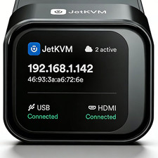 JetKVM Open-Source IP KVM Switch jetkvm Computer remotely Control lP/MAC/HDMl... picture