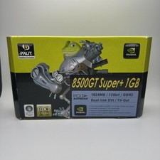 NEW Palit NVIDIA GeForce 8500 GT (NE 8500T TD01) 1GB DDR2 NEW OLD STOCK RARE HTF picture