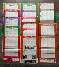 Vintage Computer Game Sale Poster Chart 1984 1985 16pc Lot Infocom Zork Software picture