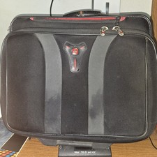 SwissGear Granada Double Gusset Wheeled Laptop Case - Black picture