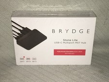 Brydge Stone Light USB C Multiport MST Hub For Window BRYSTONEL Brand New Sealed picture