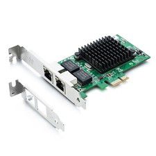 For Intel E1G42ET 1G Network Adapter with Intel 82576 Chip Dual RJ45 PCIe X1 picture