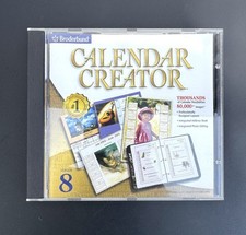 Calendar Creator 8  - VERY GOOD picture