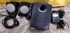 Boston Acoustics BA745 Computer PC  Speakers & Subwoofer & OEM AC Power Black picture