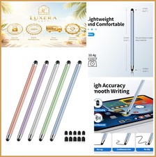 2-in-1 Stylus Pens for Touch Screens 5 Pack Universal Tablet Phone Stylus picture