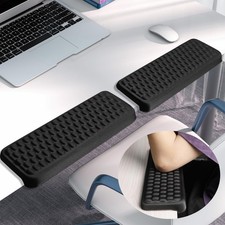 2 PCS Arm Rest For Desk LShaped Memory Foam Elbow Pads NonSlip Support picture