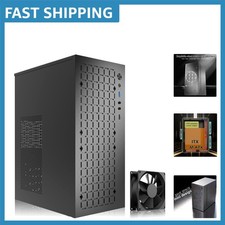 Sleek Mini Tower Case with Enhanced Airflow - Supports Mini-ITX and Micro-ATX picture
