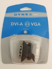 Dynex DVI-A Male to VGA 15 Pin Female Adapter Connector Piece picture