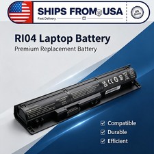 RI04 R104 Battery For HP ProBook 450 455 470 G3 series 805294-001 805047-851 picture