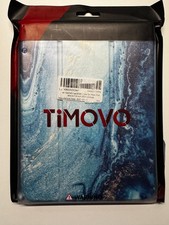 TiMOVO  Case For Ipad Mini 6 2021 Blue Wave Cover, Screen Protecter, Stand 7.9