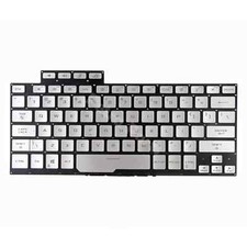 Laptop Keyboard ASUS ROG Zephyrus G14 GA401 GA401U Silver US Backlit picture