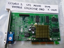 AU SELLER VINTAGE GPU COLLECTOR GF2 MX400 64M SDR 