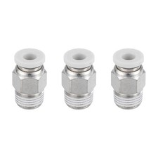 3Pcs Pneumatic Fitting 4mm Tube OD x 1/8
