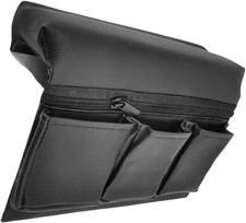 Car Door Side Storage Pocket : Leather Window Armrest Bag Black Door...  picture