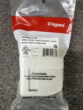 Legrand Mounting Box for High Density Jack Module White 404HDJ2-88 picture