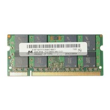2x4GB Micron RAM DDR2 800MHz SO-Dimm PC2-6400S 200-pin Laptop Memory lot picture