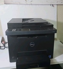 Dell E525W All-in-One Wireless Color Laser Printer. Full Toner, 5k Print Count.  picture