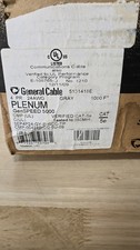 General Cable CAT 5E GenSpeed 5000 4P/24AWG  350Mhz Gray- 704 FT picture
