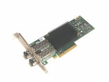 MHFHK DELL EMULEX LPE32002 M2 32GB DUAL PORT SFP+ FIBRE CHANNEL ADAPTER 0MHFHK picture