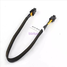 Motherboard 4pin CPU male to 6pin Male PCI-E GPU Video Card Power Cable 35cm picture