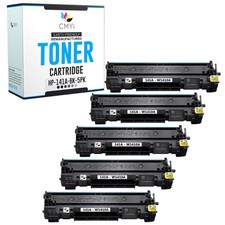 CMYi 5-PK Replacement 141A Toner Cartridges for HP LaserJet M110 M110w MFP M139 picture