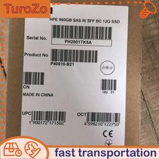 NEW HPE P40510-B21 P41535-001 960G SAS 12G MU SFF Gen10 Plus V2 GEN11 Server SSD picture