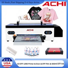 Epson 1390 A3 DTF Printer Direct to Film T-Shirt Printing Machine Home Business picture