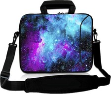 Galaxy Laptop Shoulder Bag Case for 14-15.6 Inch Notebooks with Handle & Sleeve picture
