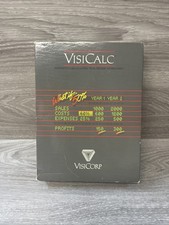 VisiCalc by Visicorp for Atari 800 Complete picture