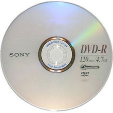25 SONY Blank 16X DVD-R DVDR Silver Logo Branded 4.7GB 120min Disc in Sleeve picture