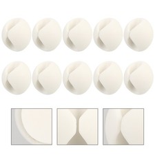 10Pcs Self-Adhesive Wire Clips Durable Cable Management Holder for Office picture