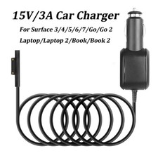 15V/3A Car Cigar Charger DC Power Adapter for Microsoft Surface Pro5/7 Book4/3/2 picture