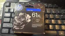 New & Sealed Genuine OEM HP 61XL Black Ink Cartridge EXP 04/2028 - NIB picture