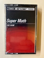 SUPER MATH - TIMEX TS1000 / ZX81 - Original Shrink-wrap picture