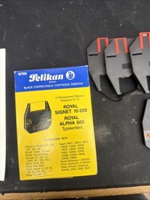 Pelikan Black Correctable Cartridge Ribbons Typewriter Royal Signet Alpha (4) picture