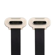 CHENYANG Ultra Slim Flat USB-C Type C Cable USB2.0 65W Power for Laptop Tablet picture