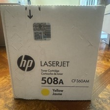 HP 508A (CF362A) Yellow Toner Cartridge - 3 Pack - New In Box picture