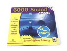 COSMI 6000 Sound Effects Windows PC CD Rom BRAND NEW SEALED ~FAST~FREE~SHIPPING~ picture