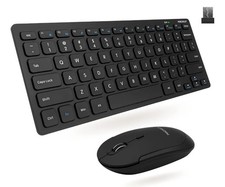 Macally for Windows Compact Wireless RF Keyboard and Mouse Combo For PC 2.4GHz picture