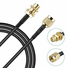 30ft WiFi Antenna RP-SMA Extension Coaxial Cable for Wi-Fi Wireless Router N487 picture