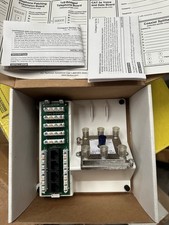 NEW. Leviton 47603-DP6  Compact 1x4 Bridged Telephone, 4 Data & 6-Way TV Panel picture